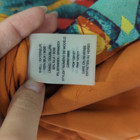 Alice + Olivia Silk Blouse - Picture 5 of 9